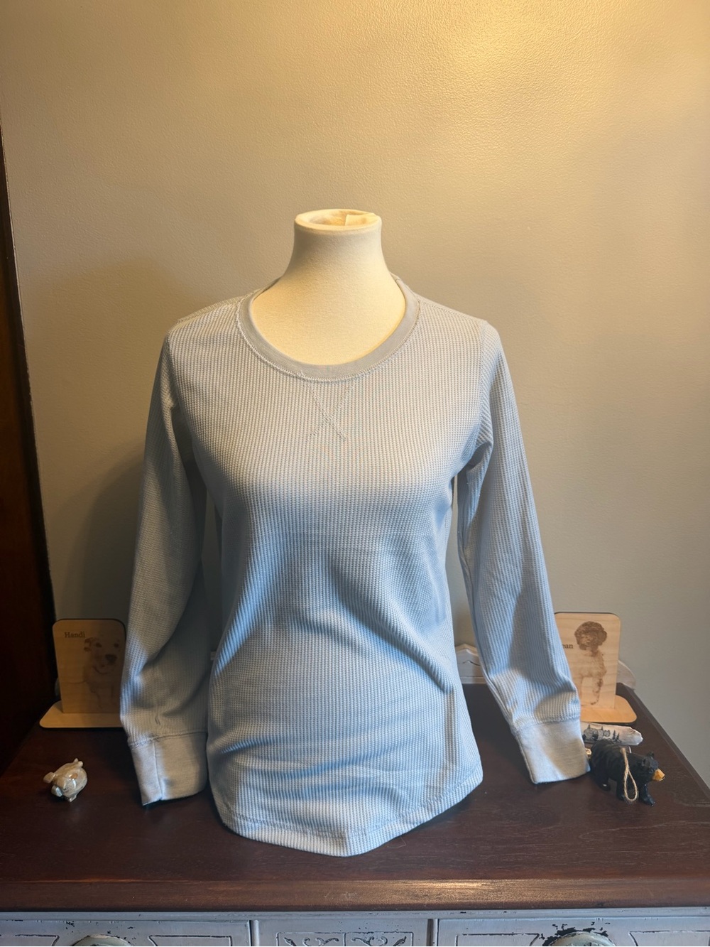 Light Gray Long Sleeve Thermal